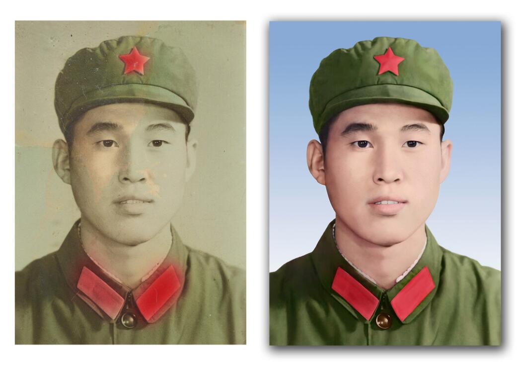 白茅湖农场破损照片修复-18