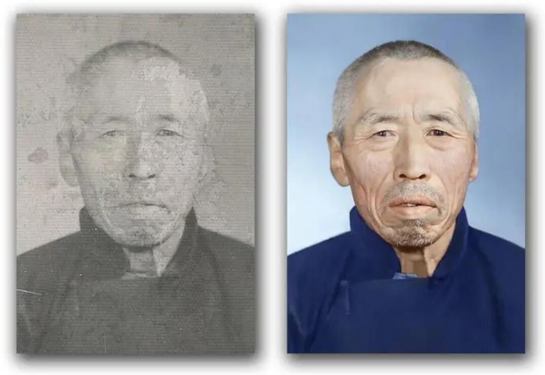 白茅湖农场破损照片修复-56